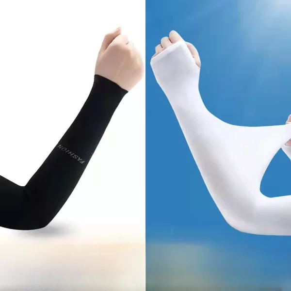 Ice sleeve Ice Silk sunscreen sleeve men's and women's anti-ultraviolet summer mosquito repellent outdoor driving arm sleeve wholesale