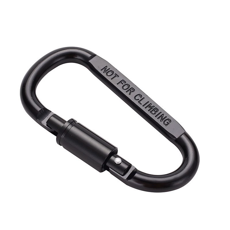Cross -border hot -selling outdoor aluminum alloy fast hanging hook hook outdoor backpack hanging connection key large buckle