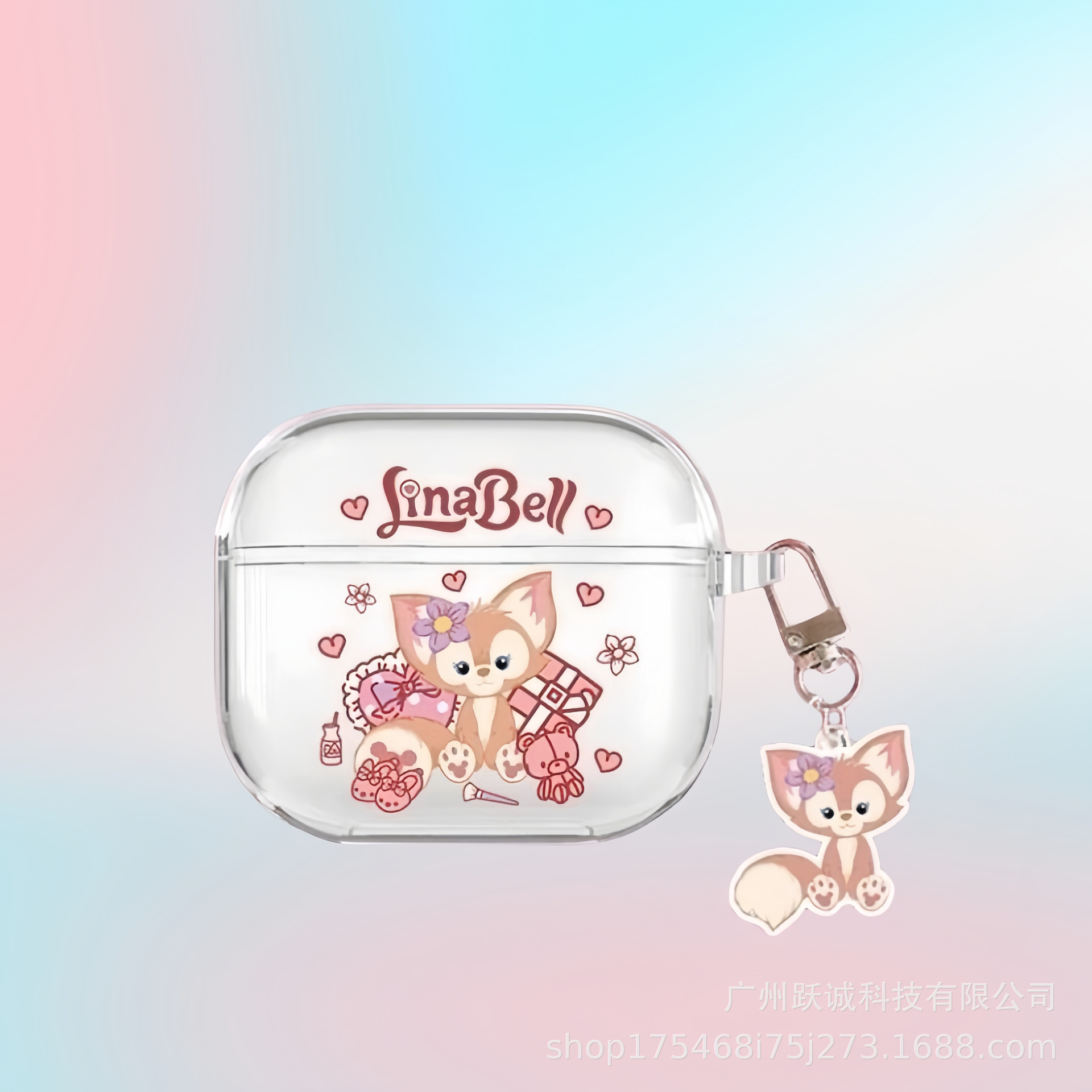 De dibujos animados aplicable a Huaqiang Norte pro4 generación auricular Bluetooth funda protectora mini funda suave pro5 lindo transparente auricular caso