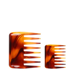 Beauty tools hair comb hair salon styling comb Amber comb men's smooth oil hair comb wholesale