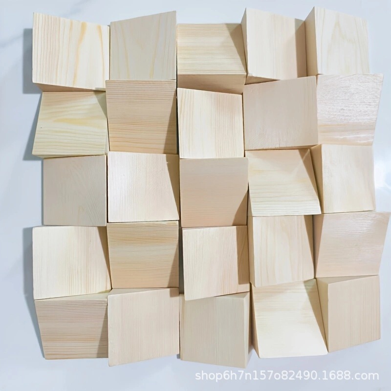 Trapezoidal wooden blocks, triangular wooden blocks, mosaic wooden blocks, modern home decoration painting materials, cross-border shipping Trapezoidal wooden blocks, triangular wooden blocks, mosaic wooden blocks, modern home decoration painting materials, cross-border shipping