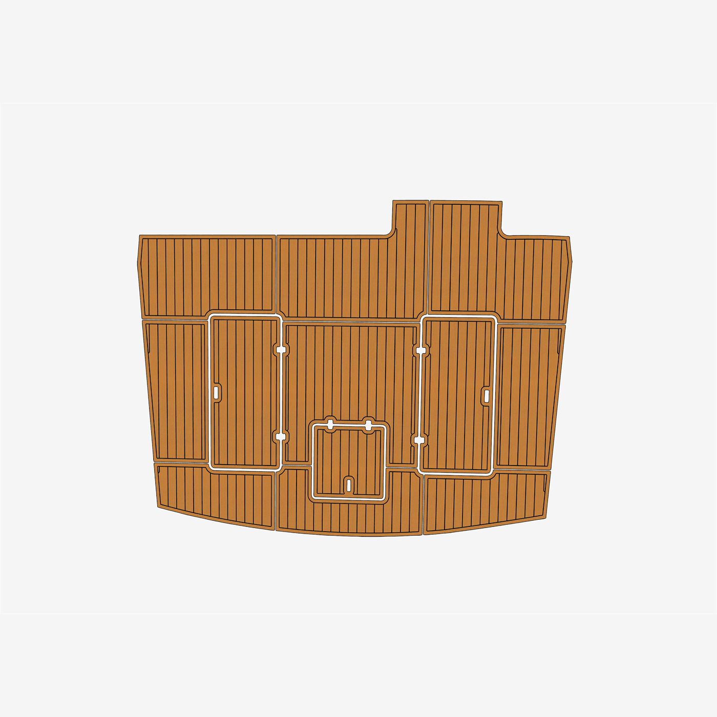 1999 Ocean 40 Faux EVA teak Marine Foam mat Floor