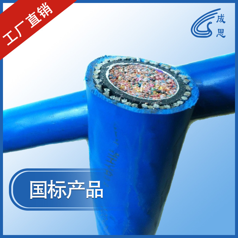 辽宁沈阳产国标MHYA32瓦斯监测电缆钢丝铠装矿用通信电缆