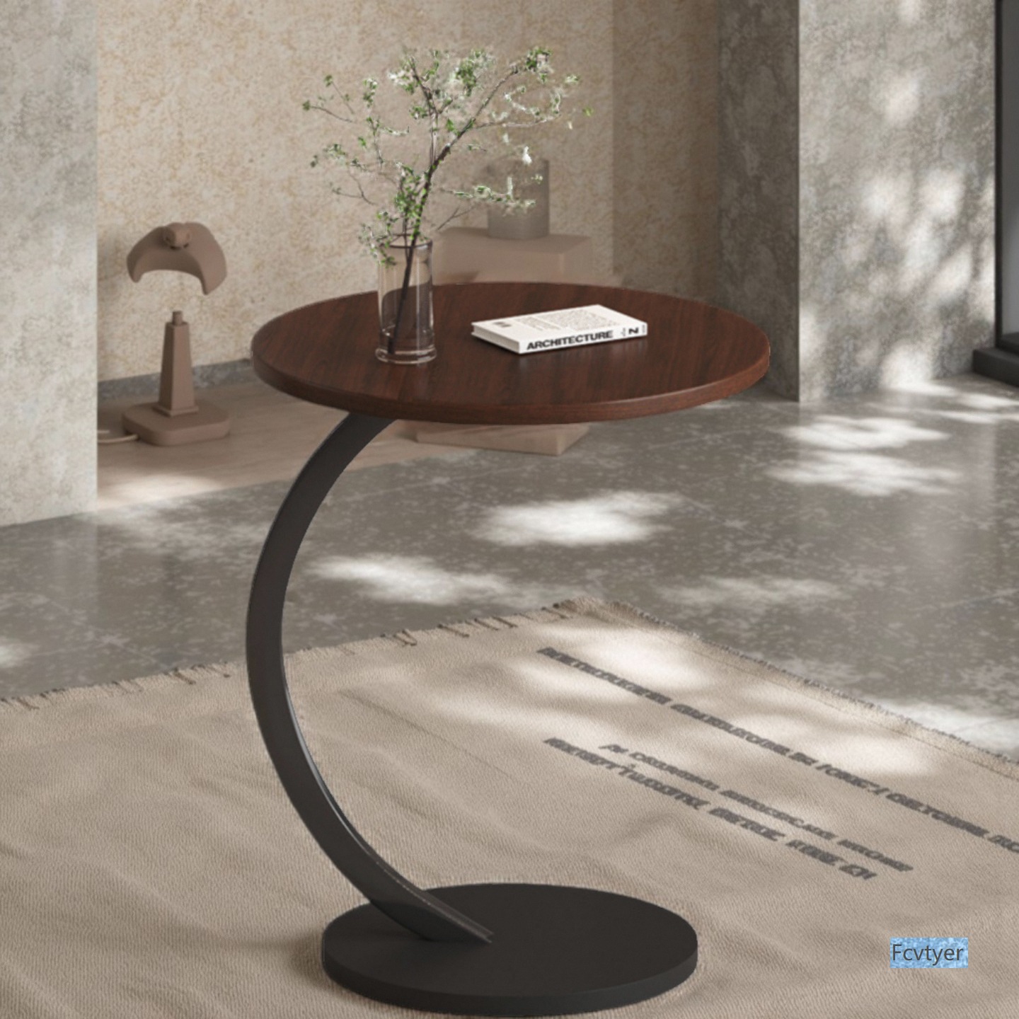 Mengfan Supplies Small Coffee Tables, Mini Sofa Side Tables, Simple Manufacturers, Internet Celebrity Small Table Corner Tables, Round Small Apartments