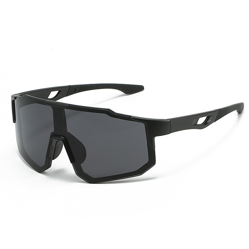 New Hot-Selling Fashionable Sports Sunglasses with Large Frame and Integrated Windproof and Sun Protection Glasses for Outdoor Cycling Cross-Border
