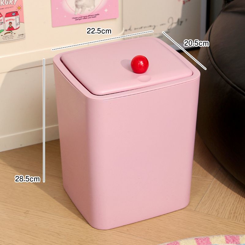 Casa crema de viento tipo hendidura basura estrecha sala de estar dormitorio cubierta de presión balcón inodoro con cubierta canasta de papel antiolor