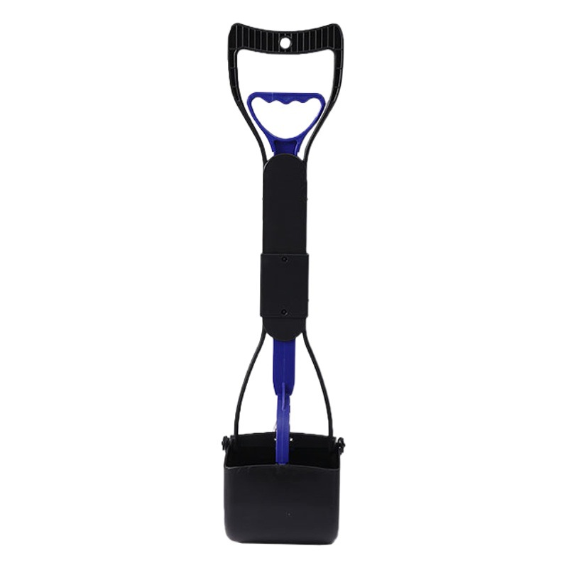 Recogedor de heces plegable para perros, 45cm, mediano, clip, limpieza
