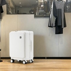 新款前开盖大容量行李箱PC拉杆箱女20寸旅行登机箱24皮箱男可批发