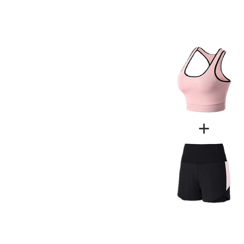 Elite fashionable set for gym for training