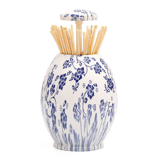 Simple toothpick barrel, portable, fashionable push-type toothpick barrel, automatic pop-up, home living room, restaurant, hotel toothpick jar