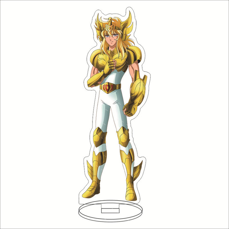 聖闘士星矢大立牌城戸沙織氷河紫龍瞬一輝童虎アクリル置物|undefined