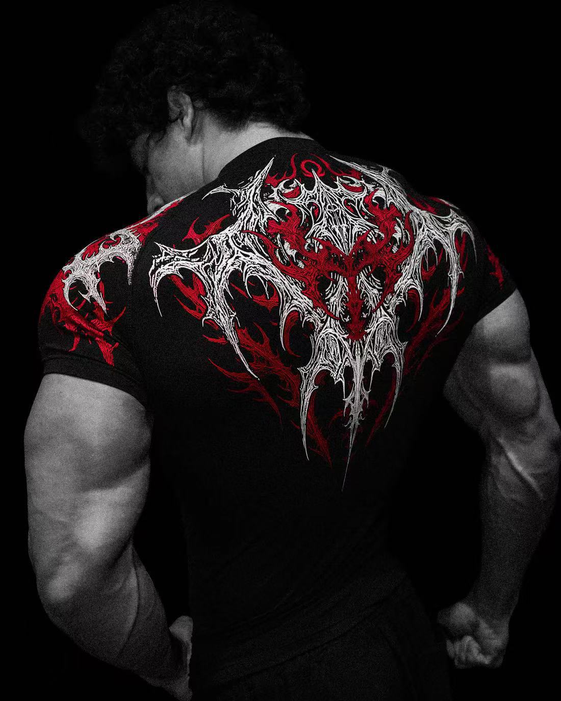 Breathedivinity Venom Purgatory Quick-Dry Short-Sleeve Fitness Sports Shapewear Compression Shirt For Men And Women 008_viptrois.com