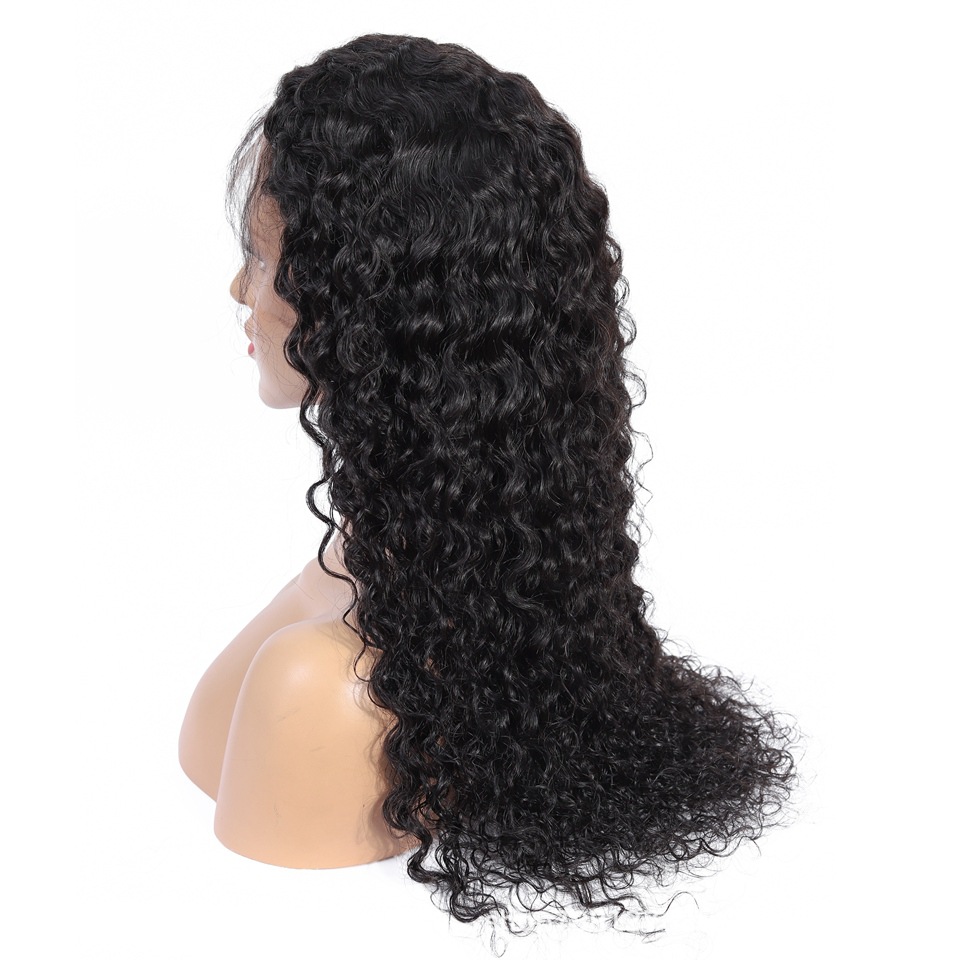 13x4 encaje frontal onda de agua pelucas frente Peluca de encaje Peluca de cabello humano real