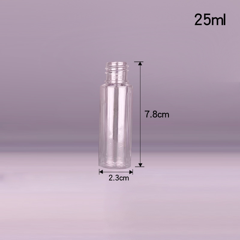 Vial transparente de 25 ML