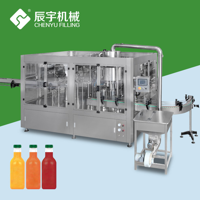 厂家推荐酵素灌装生产线 酵素瓶装饮料全自动灌装生产线