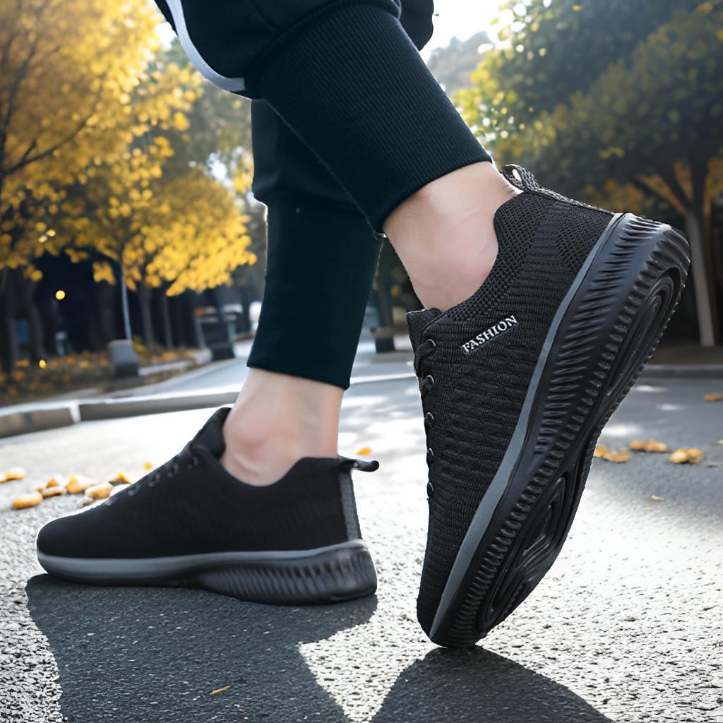 Nuevas parejas de verano transfronterizas zapatillas de correr suaves y ligeras, zapatillas de deporte casuales transpirables