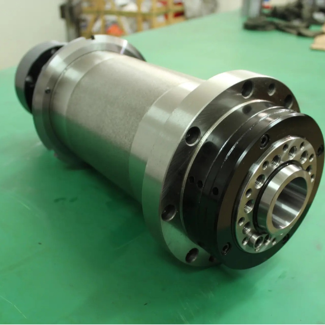 En stock venta máquina herramienta husillo a través del agujero 56mm diámetro exterior 170 husillo mecánico