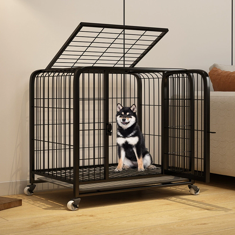 Клетка для собак, клетка для маленьких собак, клетка для собак Тедди, Шиба-ину, корги, бифан, собака с туалетом, средняя клетка для собак, заводская клетка