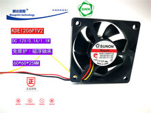 �S��ȫ��KDE1206PTV2�Ÿ��S��12V1.1W���L��6025 6CM��X�C��ɢ��
