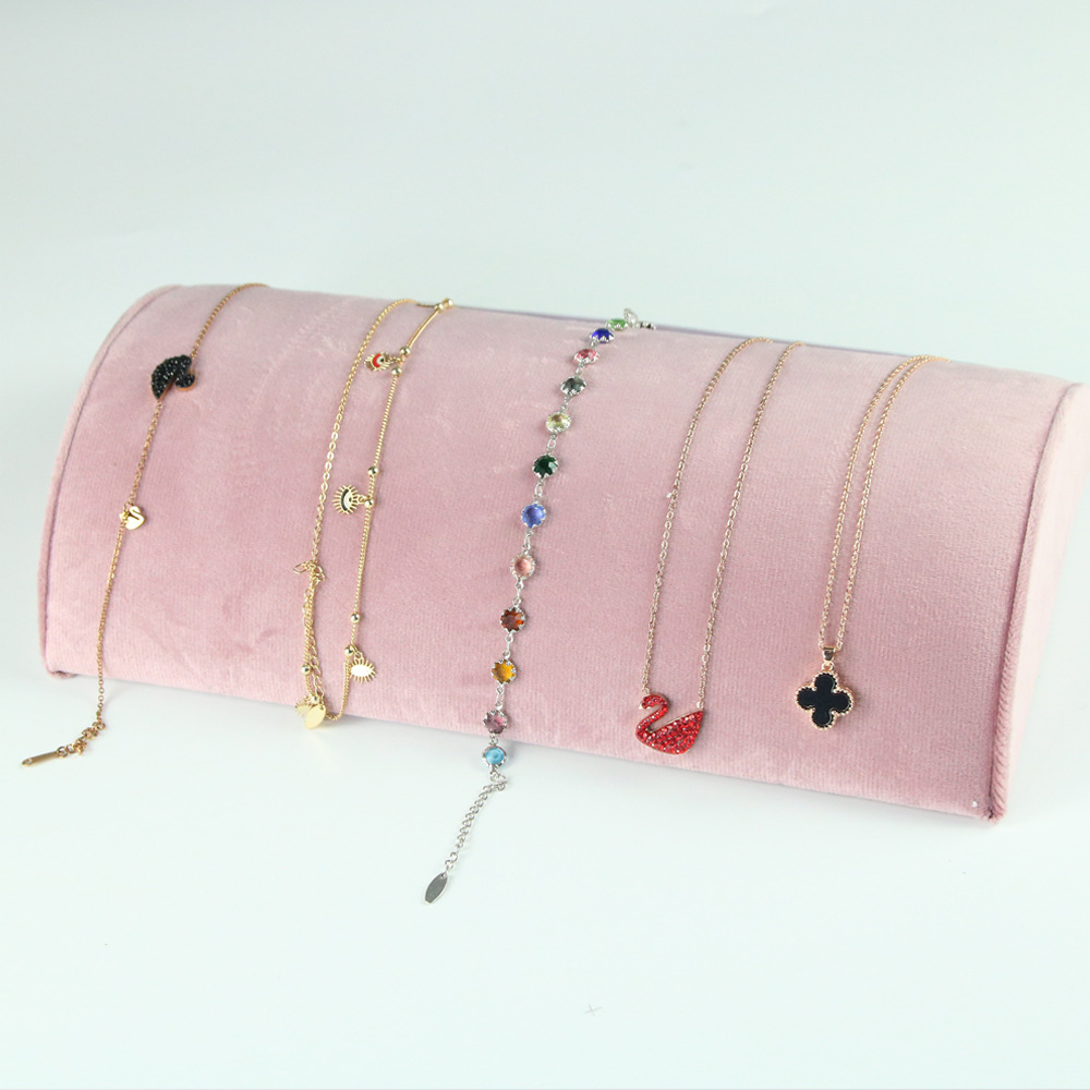 62g Weight Jewelry Rack Classification 1 Piece Quantity velvet, Flannel Material Solid Color Pattern All Seasons Season Classic Style Style 1 Piece Velvet Flannel Classic Style Solid Color Jewelry Rack 7