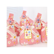 喜饼宝宝满月百日宴伴手礼生孩子周岁回礼儿童十岁生日零食大礼包