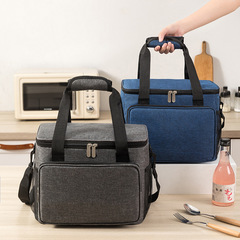 Amazon Insulated Bag, Thick Outdoor Oxford Cloth Picnic Ice Bag, Insulated and Cold-preserving, Large Capacity Portable Lunch Bag