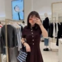 圆领新款春季法式连衣裙