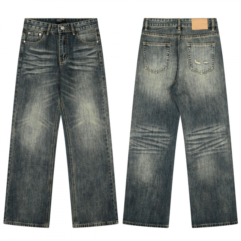 Enfants Riches Déprimés Jeans Distressed Washed Blue