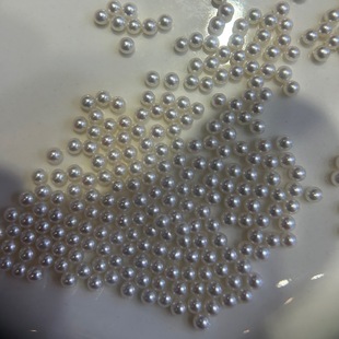 Natural Freshwater Small Pearls 3-3.5mm Strong Light Round Flawless Loose Beads Carefully Selected Wholesale DIY