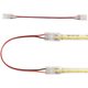 Cob lamp strip welding-free joint 5/8/10mm corner L low voltage quick buckle middle butt terminal without dark area