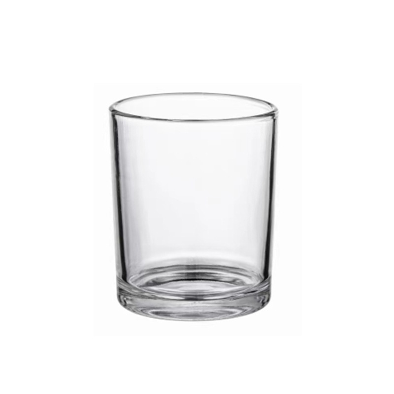Transfronterizos para vasos de vidrio vela resistente al calor Amazon explosión con taza de fragancia cubierta recipiente de cera de soja hecha a mano