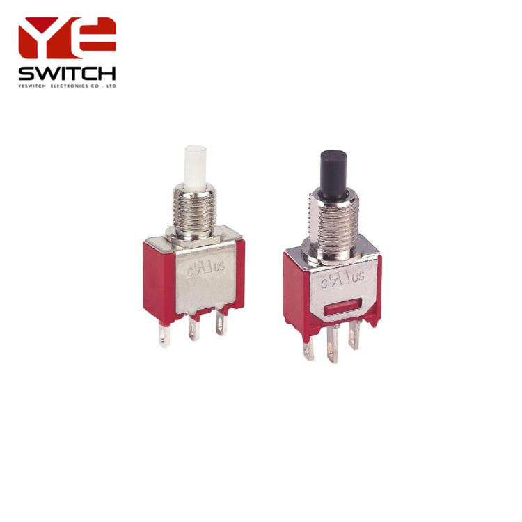 两档复位式轻触按键开关 平替C@K微型按键开关