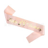 Rose Golden Birthday Shop Broken Ordering Set 1316 18 2130 40 Party Decoration Birthday Etiquette Belt