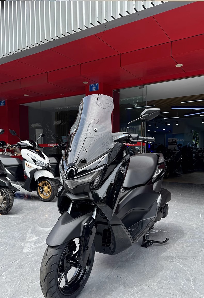 Suitable for Yamaha 25 Models Nmax155 Special Modified and Heightened Front Windshield 155 Front Windshield Modification Accessories