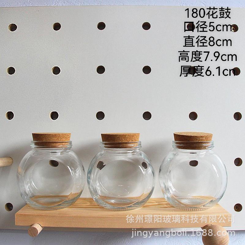 Fábrica al por mayor tapones DIY creativos botellas de vidrio transparente botellas flotantes botellas de mar de la suerte image 37