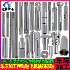 不锈钢车床加工不锈钢传动轴 车床加工铆钉 汽车电机轴 阀芯轴
