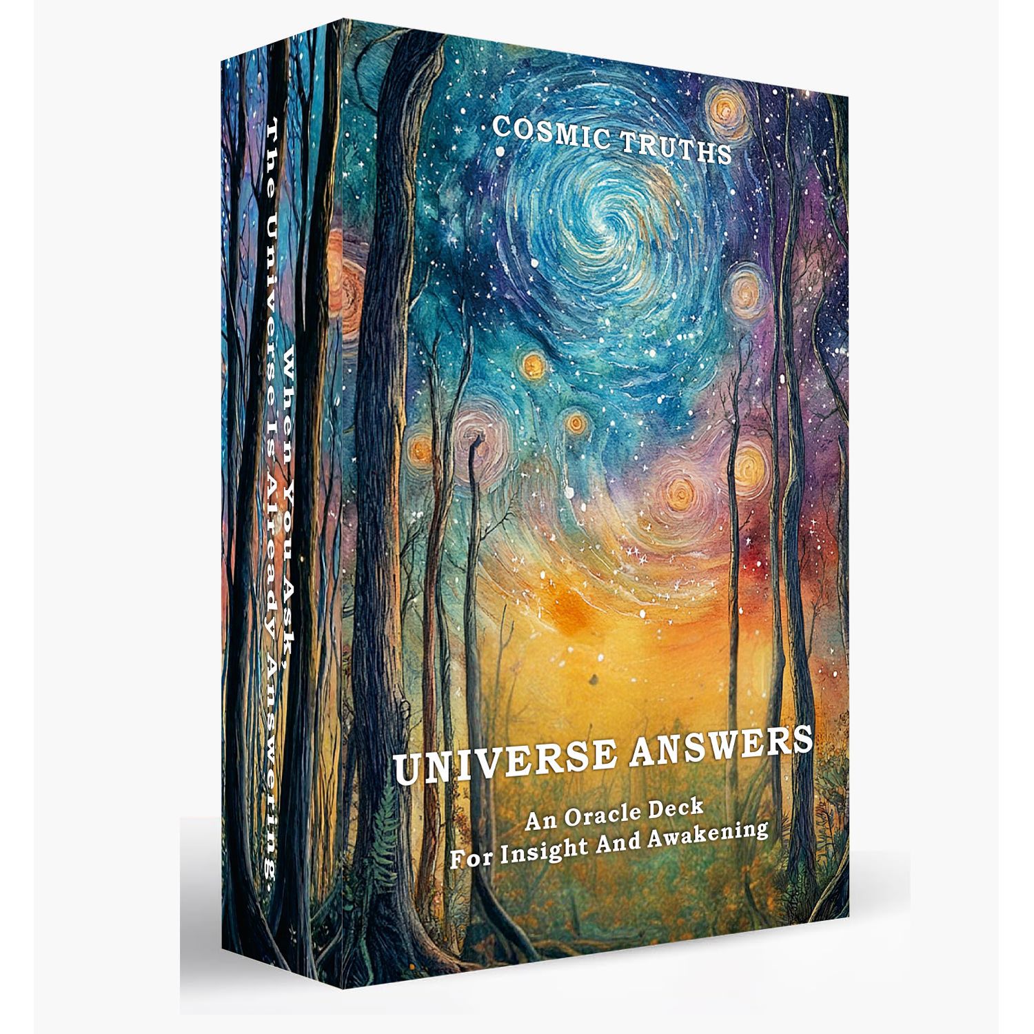 Cross-border Creative Tarot Board Game Cards, Cosmic Answers, New English Version Tarot_voghion.com