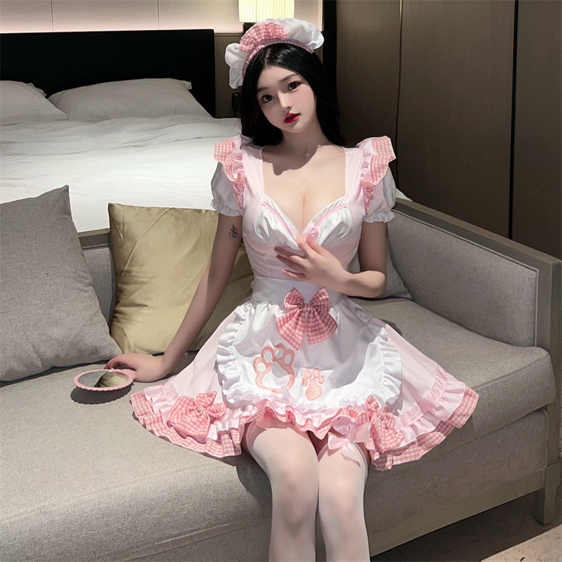 Japanese maid sweet kitten wild maid cosplay cute soft girl two-dimensional lolita dress sexy