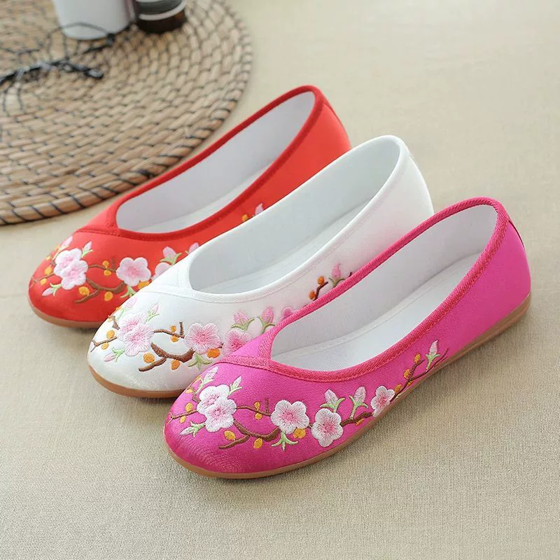 Обувь Hanfu Женский древний стиль осенью и зимой дикий стиль с древней китайской обувью