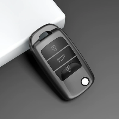 Car key bag — Key Cover Third Generation Cs55/35/X5 - type-c-individual-key-cover-titanium-gray