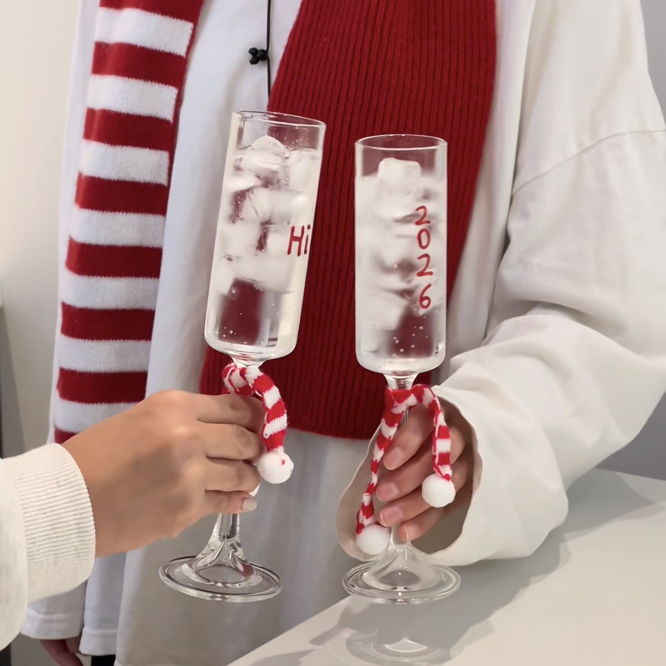 New Red Wine High-End Set Goblet High Borosilicate Champagne Cocktail Wedding Toast Glass_maomaolike.com