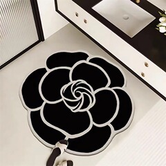 浴室のフロアマットは吸水性と速乾性があり、珪藻泥の滑り止めフットマット、浴室のドアは汚れにくく、滑りにくくお手入れが簡単です。