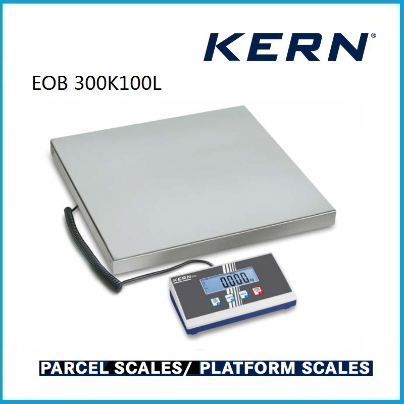 300kg 包裹秤 坚固不锈钢称重板 EOB 300K100L KERN品牌