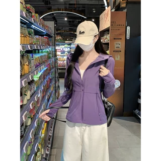 紫色三合一冲锋衣女款秋季户外软壳夹克外套修身收腰巨好看短上衣