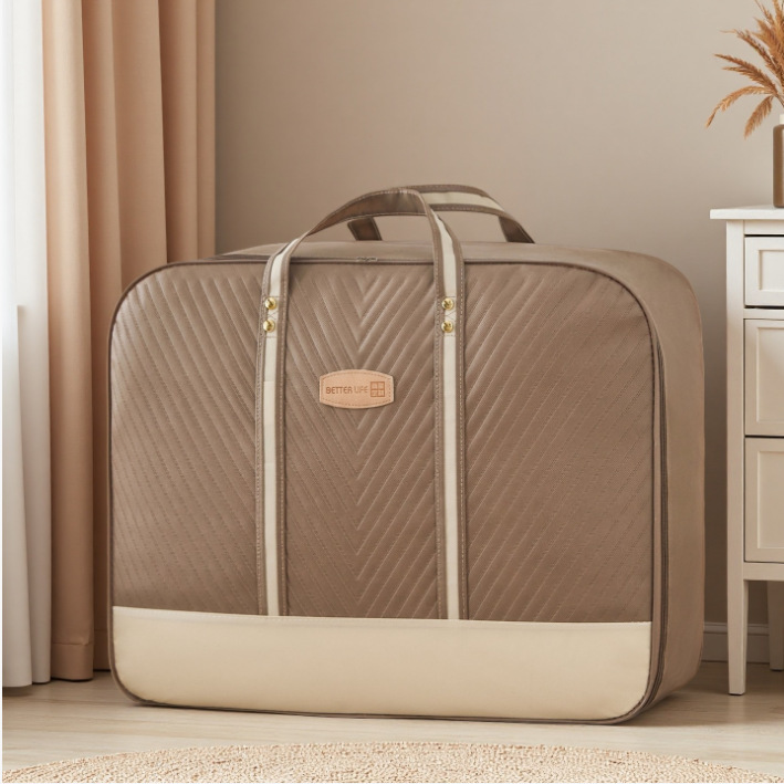 Moving Quilt Storage Bag Non-Woven Thickeneded Luggage Bag for Clothes and Quilts Large Capacity Organizing and Packing Bag
