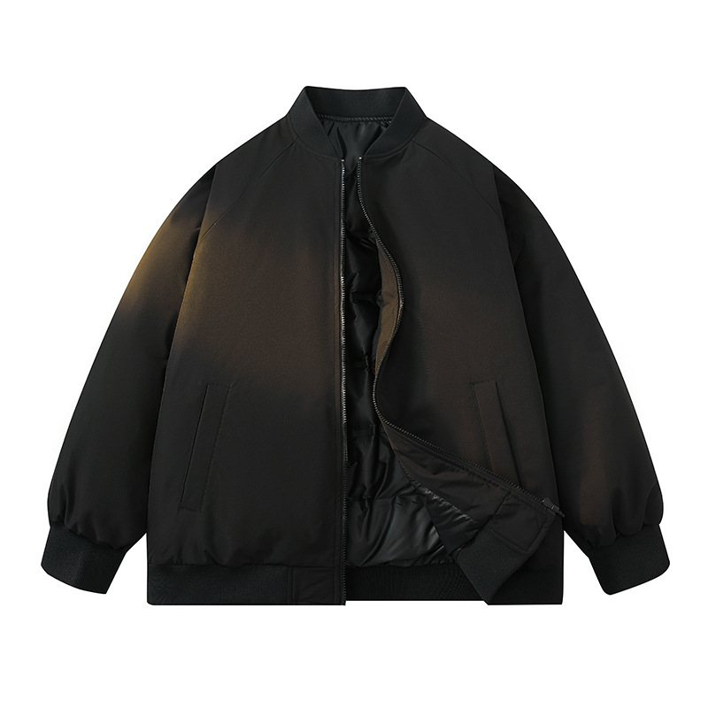 Chaqueta de bolsillo de plumón de alta gama, chaqueta de piloto estadounidense a prueba de viento, chaqueta de herramientas para hombres, otoño y invierno personalizados image 15