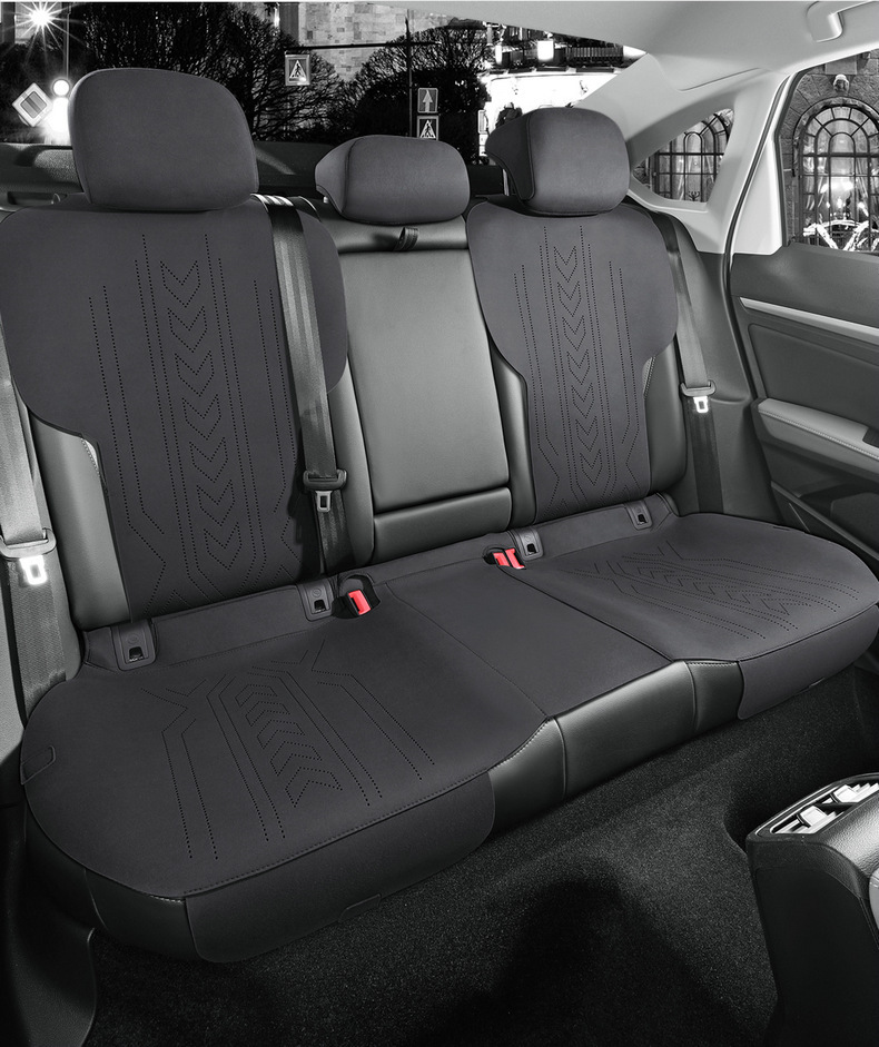 Volkswagen Sagitar special car seat cover suede four seasons universal semi-enclosed cushion breathable saddle cushion seat cover