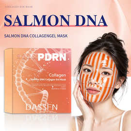 DASSFN PDRN三文鱼胶原蛋白补水凝胶面膜保湿滋润分体式跨境面膜
