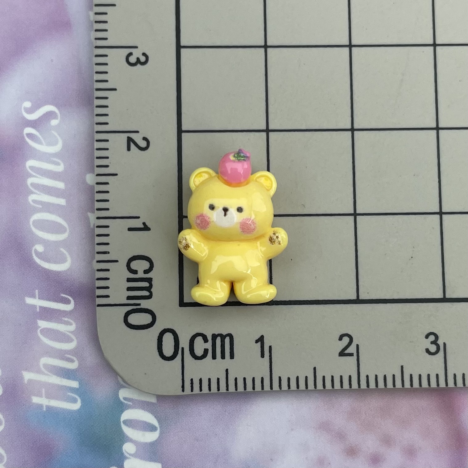 15 * Oso de manzana amarillo