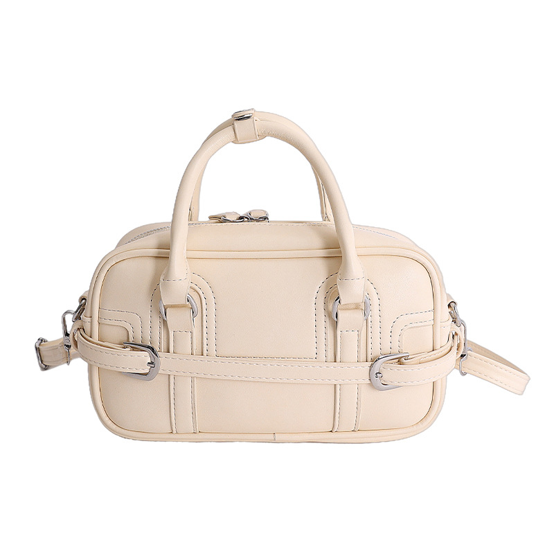 Nicho de diseño de bolso de mano Boston 2026 nuevo bolso de mujer simple sensación diaria de moda bolso de viaje
